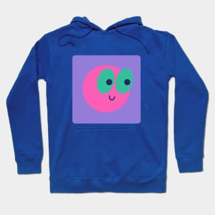 Pink Smiley Face Hoodie